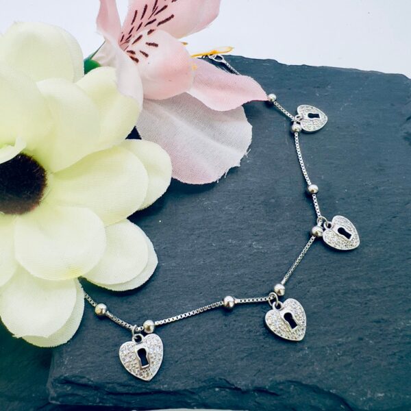 Heart-Charm-Bracelet-with-Stones-scaled
