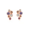 Rose Gold Bubble Earrings