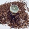 Green Amethyst Silver Ring