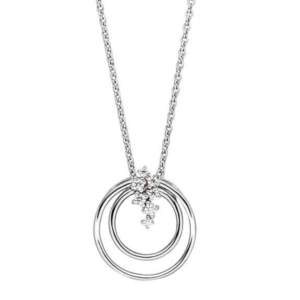 Viventy Silver Circle Necklace