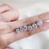 6mm Round Stud Earrings