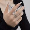 Bubble Ring In Silver
