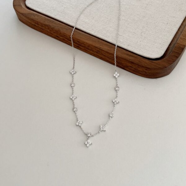 Delicate Star Silver Necklace