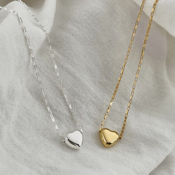 Small Gold Heart Necklace