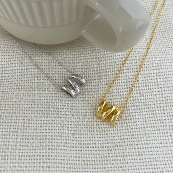 Small Simple Silver Necklace