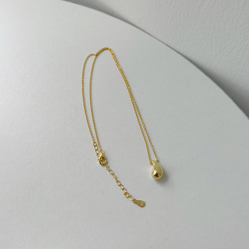 Teardrop Gold Necklace