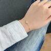 White Flower Chain Bracelet