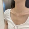 mop flower necklace
